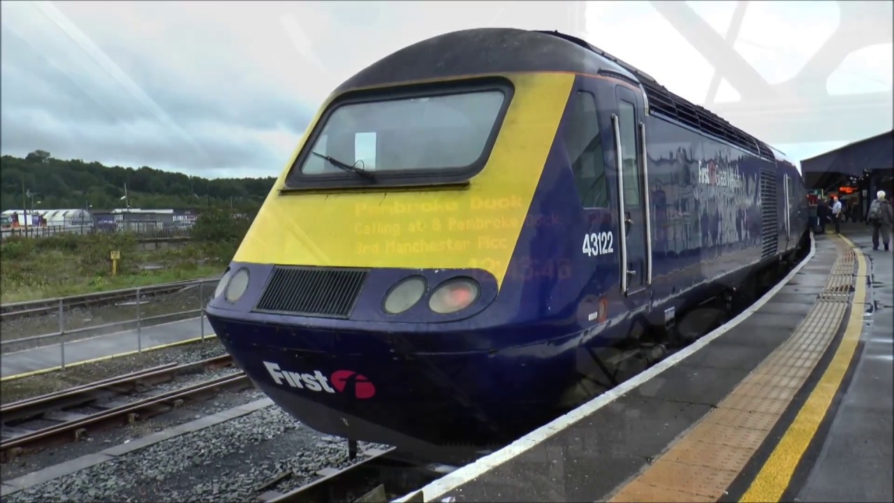 Pembroke Dock; Final HST run.Sept 8th 2018