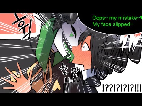 Harlequin's Birthday Kiss! 💋 😚 Harlequin x MC😈😳🔥The Freak Circus Comic Dub