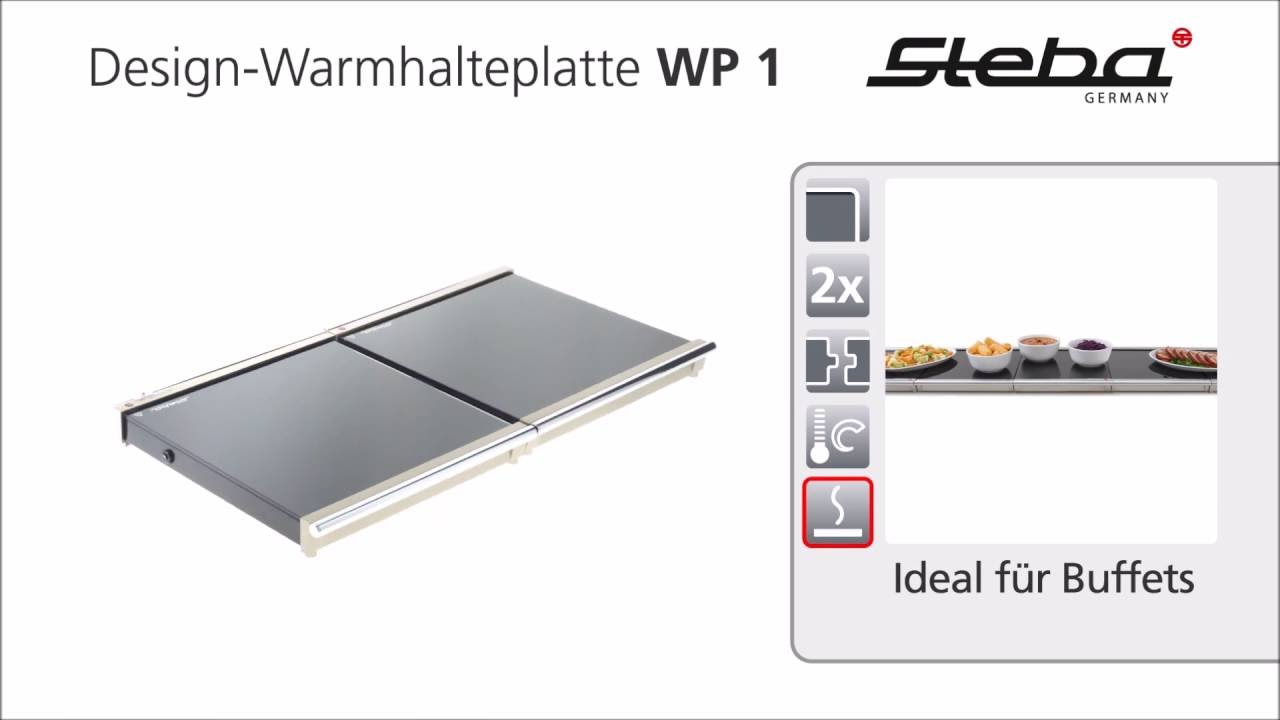 Steba Warming plate WP 1 - YouTube