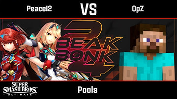 Peace!2 (Pyra/Mythra) vs OpZ (Steve) - Ultimate Pools - Beak Bonk 2024
