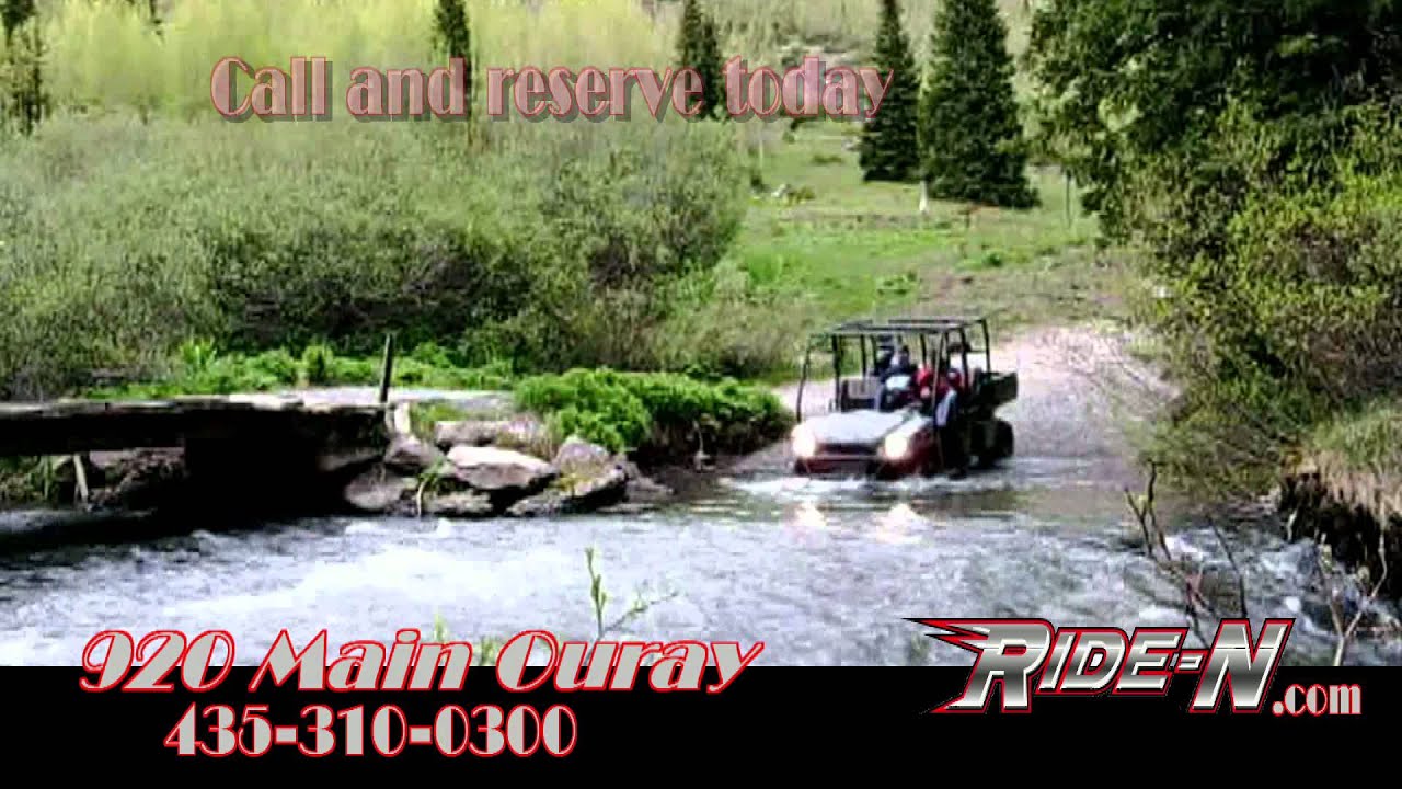 2012 RideN ATV Rentals & Tours Ouray Colorado YouTube