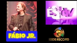 Fábio Jr. No Programa É Show Rede Record, 2004 Com Adriane Galisteu