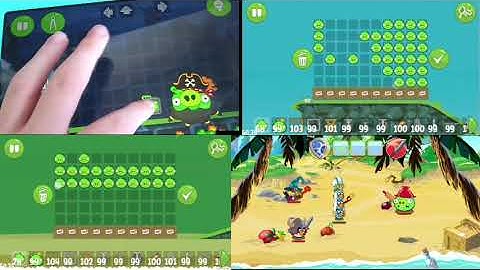 Bad Piggies 0.1.3, 0.1.4, Final, Angry Birds Heroes Prototype gameplays