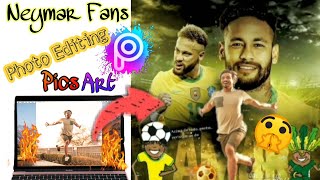 Neymar Fans Photo Editing||PicsArt New Creative photo editing✓ screenshot 2