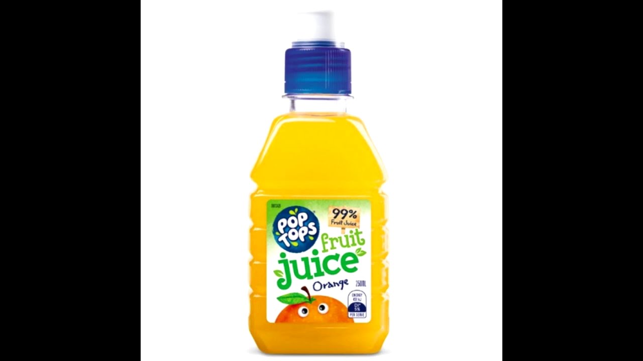 Pop Tops Fruit Juice Fruit Juice Orange YouTube