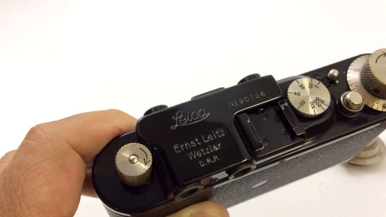 Leica Dll + Nickel Elmar 5cm/F3.5 - YouTube