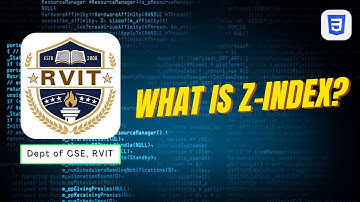 18. 🪜 Z-Index in CSS Explained with Examples by Ashoka Sir | FSD | #RVIT
