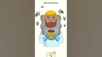 DOP 2 Delete One Part Level 169 Eat the honey - Gameplay Solution Walkthrough