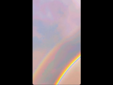 DOUBLE RAINBOW 🌈 🌈  #magical #short #Luck #prosperity #rainbowshorts