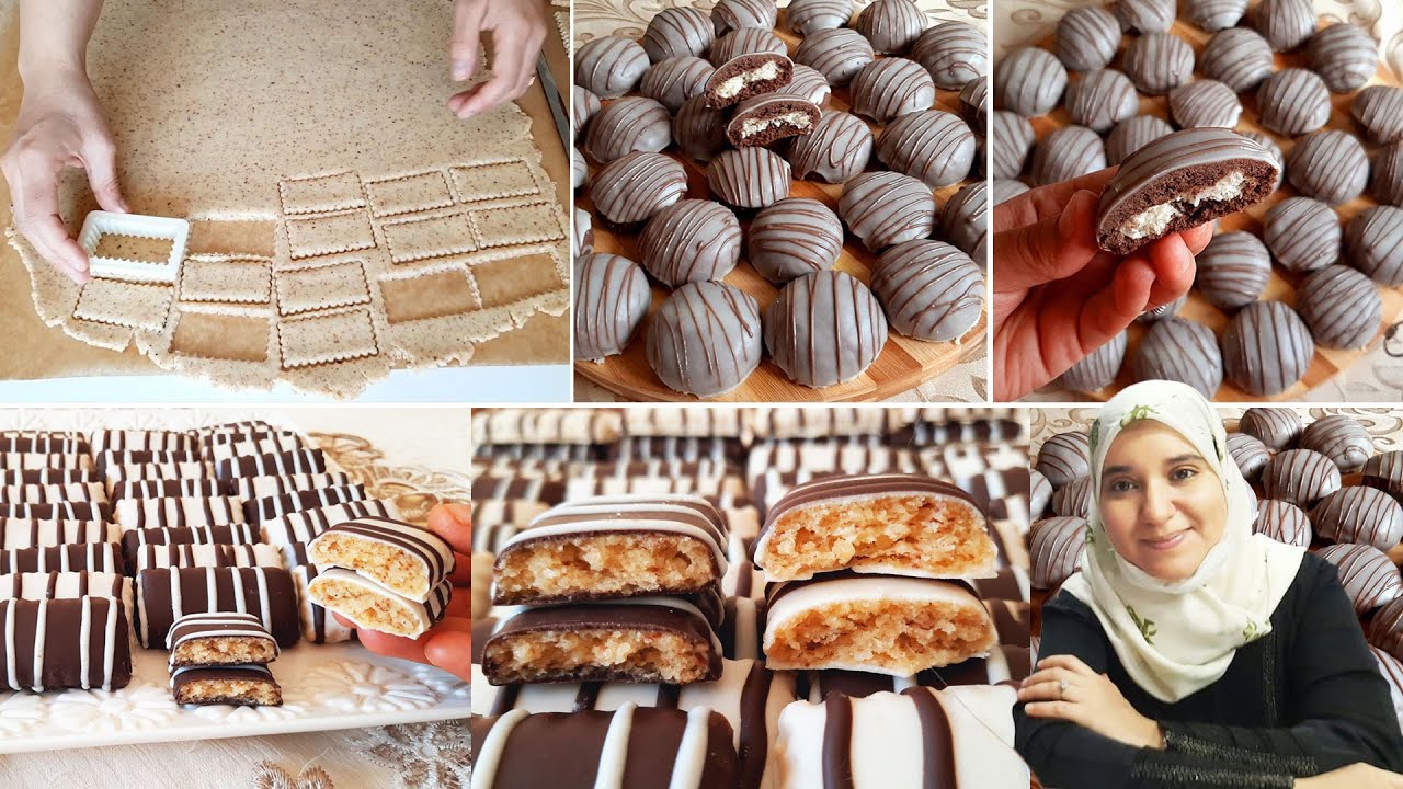 حلويات العيد 2022 🔥 2 حلويات اسهل والد منهم مكينش غينسيوك فكاع الحلويات لي جربتي📢 (حلويات)