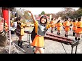 京都橘高校吹奏楽部(パーカス隊視点) 「Winter Games」「Seaside Bound」「Sing,Sing,Sing」 ＠伏見お城まつり2019　　　　[4K]