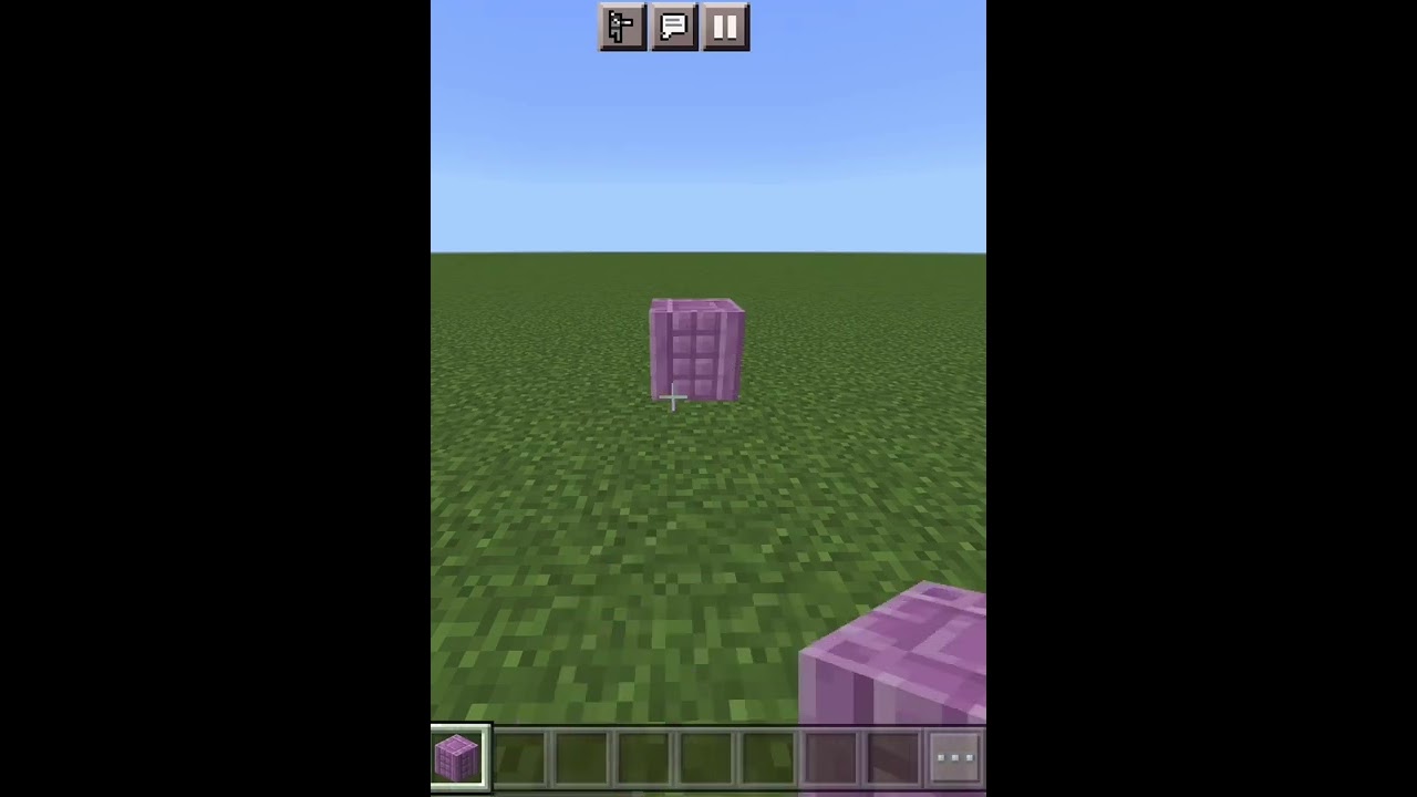 Exploding purpur pillar