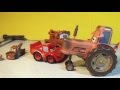 The Pixar Cars Movie Tractor Scene Re Enactment with Mater and Lightning McQueen TheTractor