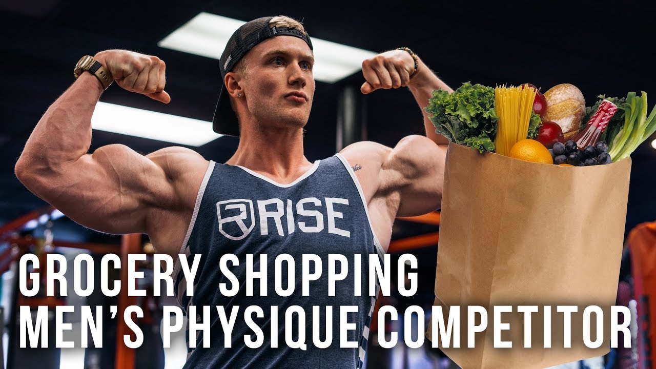 Grocery Shopping with Olympia Men's Physique Competitor (1 Week Out)