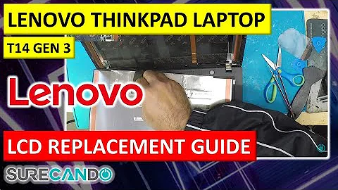 Lenovo ThinkPad T14 Gen 3 LCD Screen Replacement - Complete Repair Process