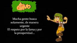 El Chavo Del 8 Eso Eso Eso Cancion Completa Con Letra