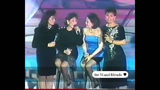 Vilma Santos With Friends Coney Reyes, Tina Revilla And Helen Vela