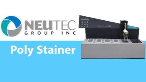 Poly Stainer  - Automatic Slide Stainer - Unboxing and Setup
