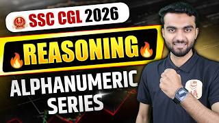 SSC CGL 2026 | SSC CGL REASONING CLASSES 2026 | ALPHANUMERIC SERIES | SSC PRACTICE SET 2026