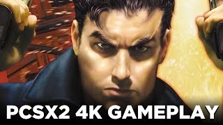 Dead to Rights 4K UHD GAMEPLAY PCSX2 PS2 EMULATOR