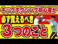 【初心者必見】キックボクシング初心者が必ず覚えるべき3つのこと〜まずこれを覚えないと上手くなれません〜