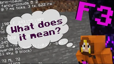 Co znamená F3 v Minecraftu?