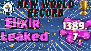 CLASH ROYALE WR! Most Elixir Leaked in 1 Battle!