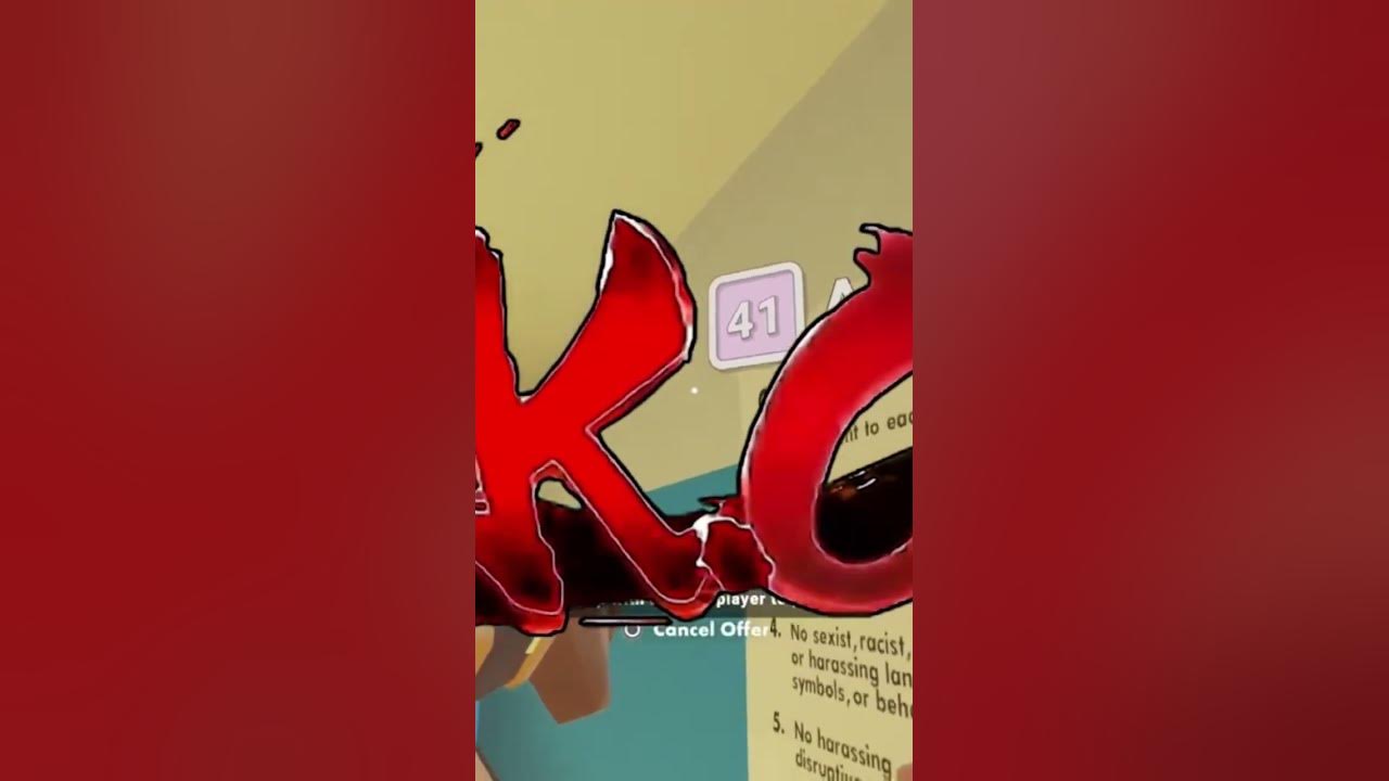 GET OUT MY CAMERA/ REC ROOM VR shorts YouTube