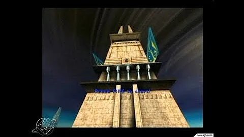 Unreal Tournament 2003 PC Games Gameplay - Two big towers