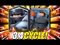 IMPOSSIBLE TO DEFEND THIS! Mega Knight + Mini Pekka Cycle is INSANE!! Clash Royale Mega Knight Deck