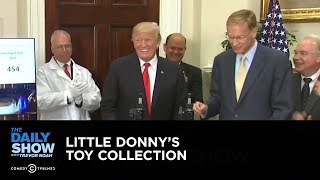 Exclusive - Little Donny’s Toy Collection: The Daily Show
