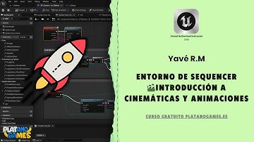 Entorno de Sequencer en Unreal Engine 5 🎬 | Introducción a cinemáticas y animaciones