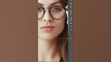 Turn Normal Glasses into Sunglasses | Short Photoshop tutorials #shorts #photoshop #tutorial #adobe