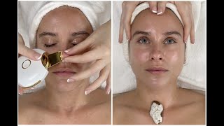 INSTANT Skin Clearing Peptide Glow Facial {ASMR} | Jadeywadey180