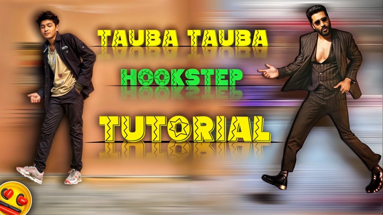 😍Husn tera tauba tauba dance tutorial | vickykaushal dance choreography #dancevideo #trending