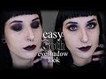 Easy goth smokey eye makeup tutorial (2019)