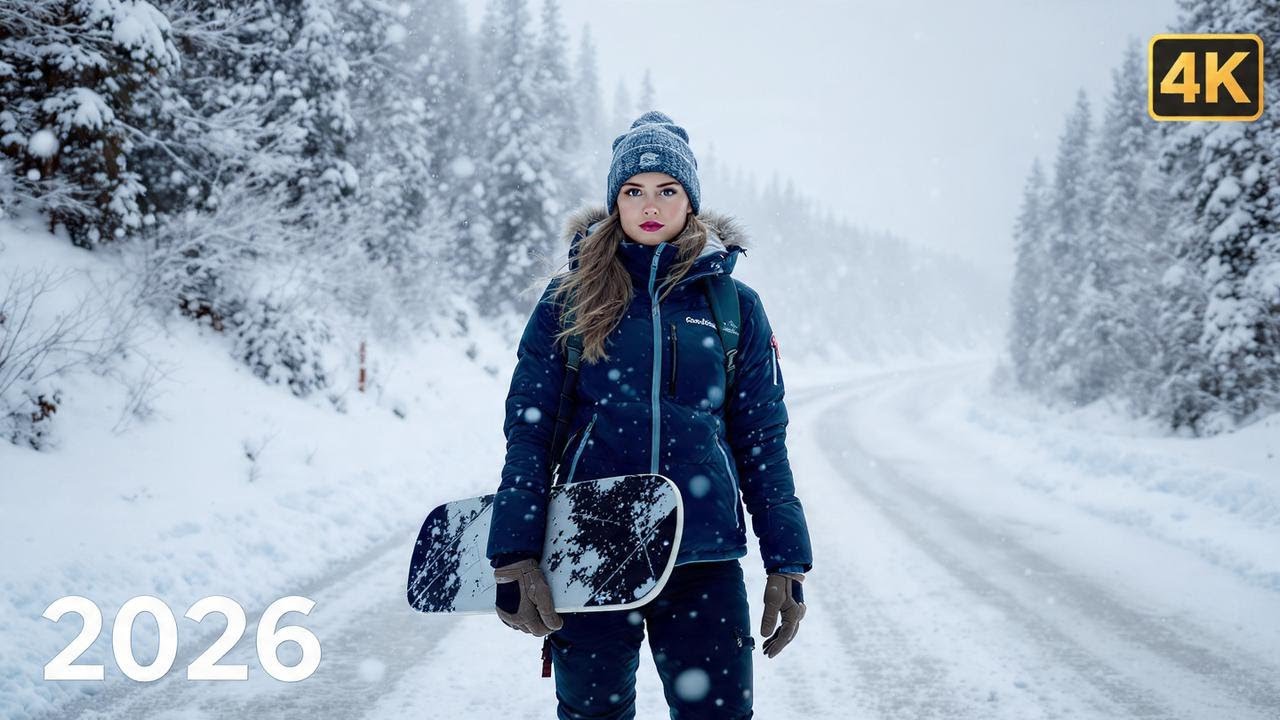 Deep House Winter Music Mix 2026 ❄️ Winter Deep House Lounge Music 4K UHD