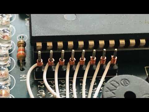 Fun with STC89C52 + CH340 and Wire Wrap