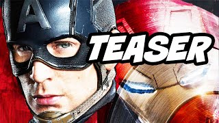 Captain America Civil War Behind The Scenes Teaser Breakdown