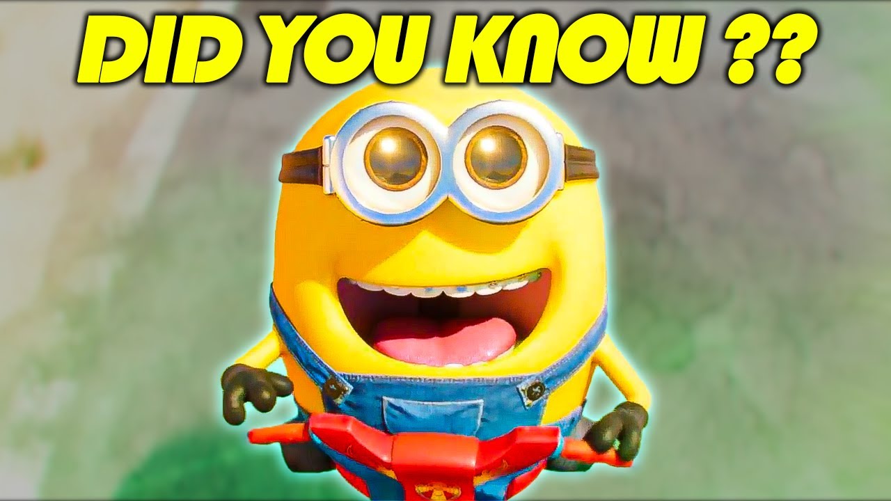 Did you know that in Minions 