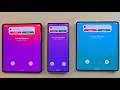 Incoming call Samsung ZFold 3 Outgoing call Samsung ZFold 4 Group call Samsung ZFold 6