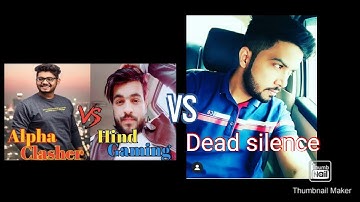 Hydra Alpha and bi python vs dead silence vs hind gaming | op sniping | pung mobile