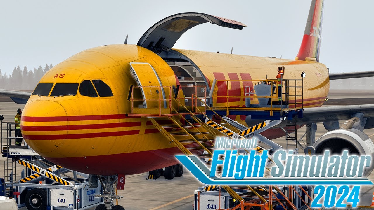 A300 DHL Cargo | Oslo ✈ Leipzig | FS2024