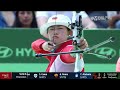 ¡Sin rival! China se queda con TODAS LAS MEDALLAS del arco recurvo femenil en Puebla 2026