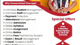 School Time App: The Ultimate Solution for Efficient School Management screenshot 1