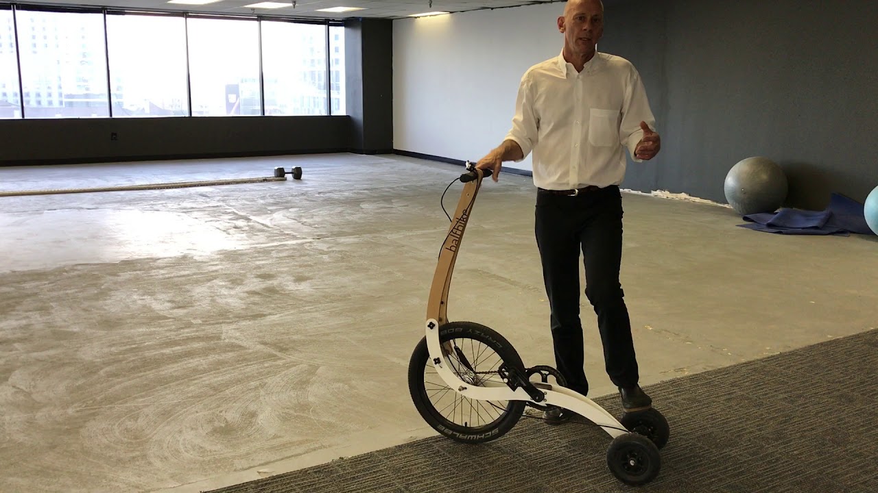 Видеоинструкция по сборке велосипеда Half Bike