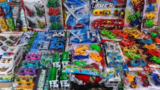 2:17 Minutes Satisfying with Unboxing Police Track Mini Car Set | Police Helicopter Set Car Video