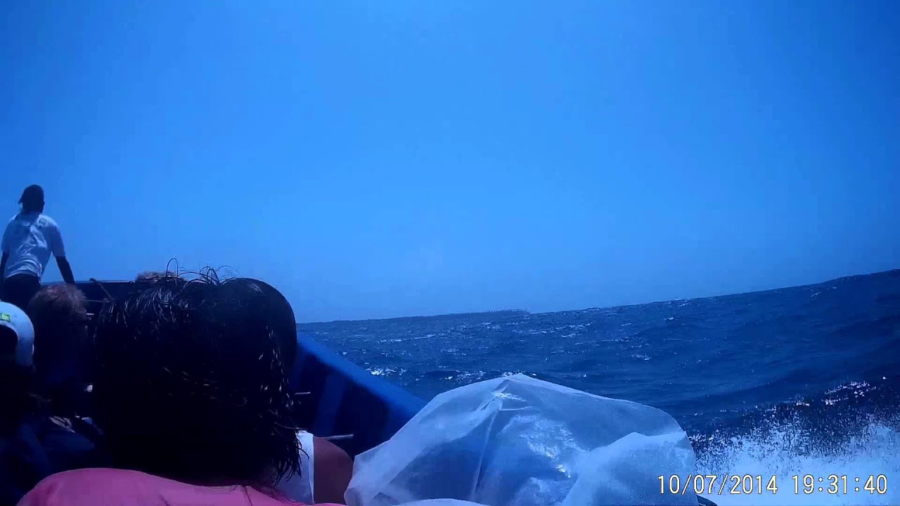 Panga ride to Little Corn Island, Nicaragua YouTube