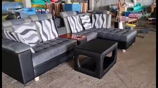 Ltype With Coffee Table , Elegant Design