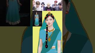 BTS reacting to kpop star 💜😍#illustration #bts #radhakrishna #btsarmy #kpop #btsreaction #shorts